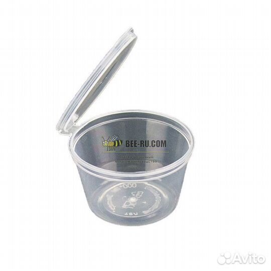 80 шт. Контейнер-пробник 30 мл (для мёда, пыльцы)