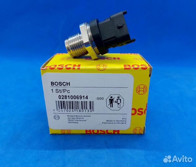 Датчик давления топлива в рампе Е-5 (2000 бар)