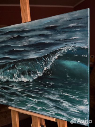 Картина маслом на холсте Ocean