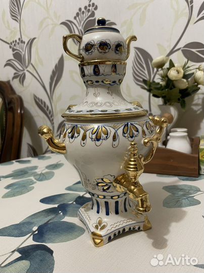 Гжель самовары и чайники