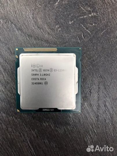 Процессор Intel Xeon E3-1220 v2