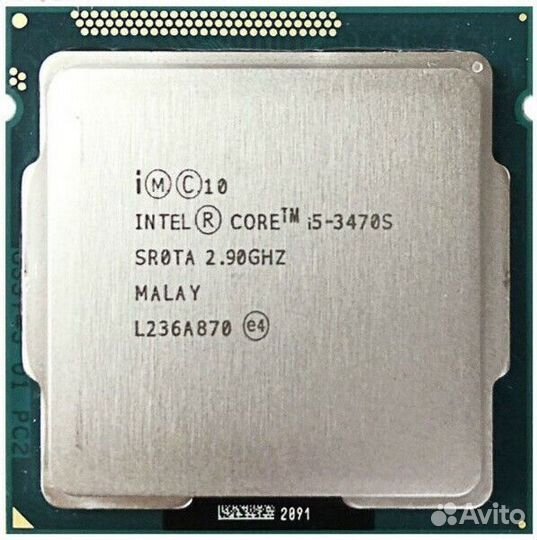 Процессор Core i5-3470S
