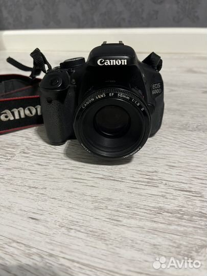 Фотоаппарат canon 600d