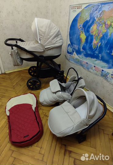 Коляска 3 в 1 noordi sport