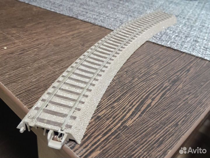 Рельсы на баласте 1.87 H0