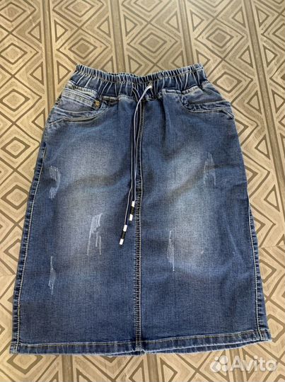 Джинсовая юбка