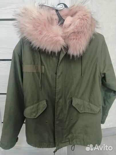 Парка зимняя с мехом