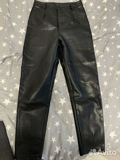 Кожаные брюки