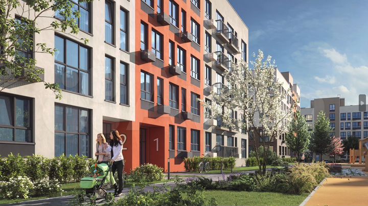 1-к. квартира, 41,9 м², 1/5 эт.