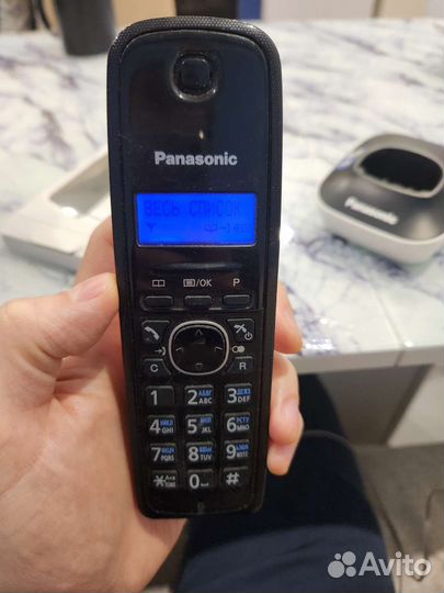 Цифровой беспроводной телефон Panasonic