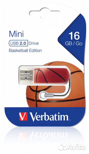 98679 Флэш накопитель 16 гб Verbatim Mini Sport E