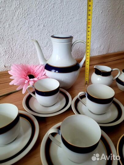 Чайно-кофейый набор из фарфора Германия
