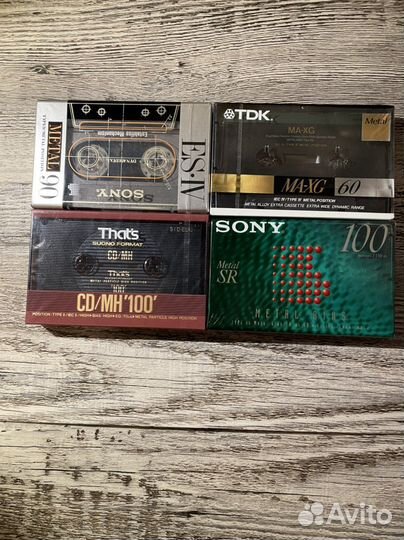 Аудиокассеты новые