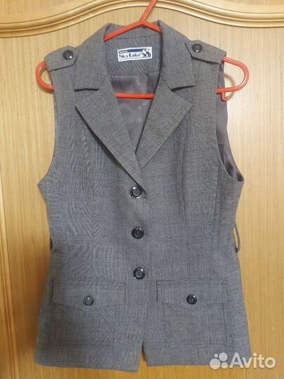 Жилетка для девочки школьная 158