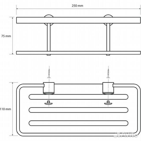 Мыльница-решетка