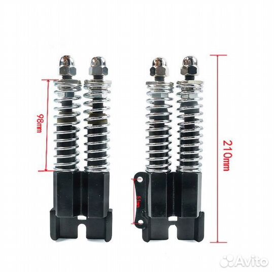 Передние амортизаторы Kugoo M4