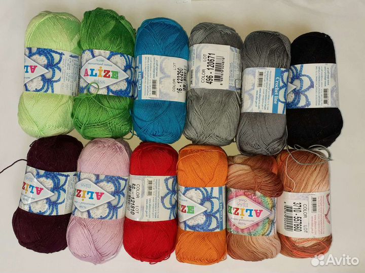 Мисс Ализе, Виолет Ярн Арт, хлопок