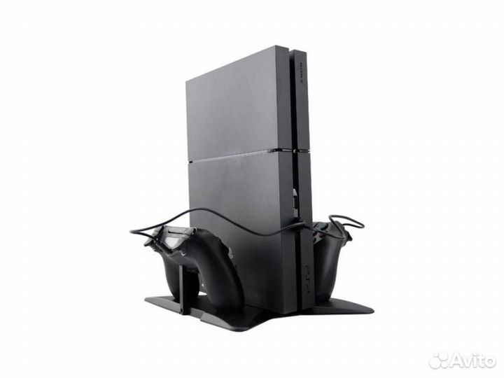 Подставка для PS4 Slim/Pro + кабель для зарядки