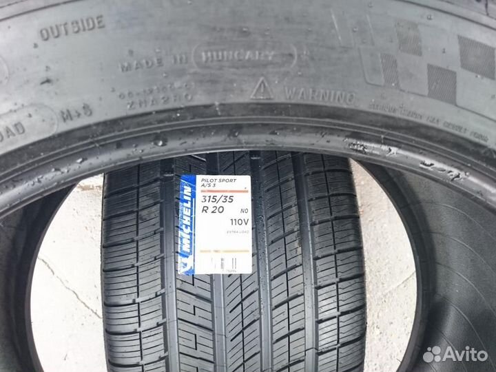 Michelin Pilot Sport A/S 3 315/35 R20 110V