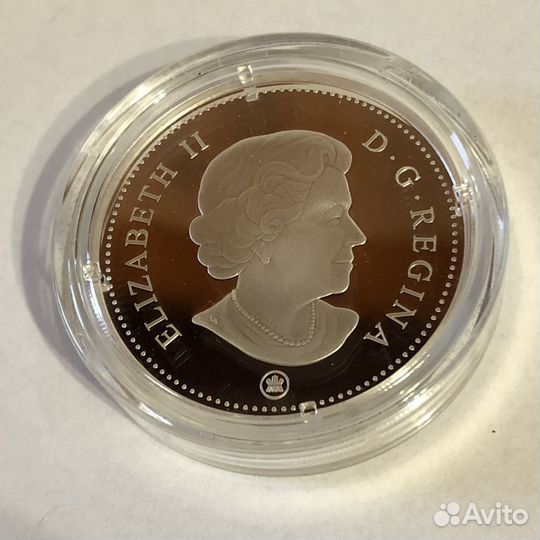 Монета 20 dollars Canada 2008