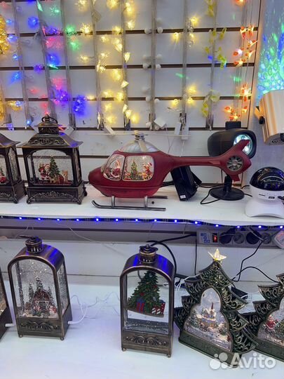 Светильник новый год