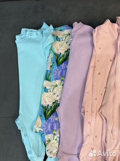 Вещи пакетом на девочку 62 - 68