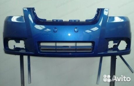 Бампер передний Шевроле Авео Т-250 в цвет Авто