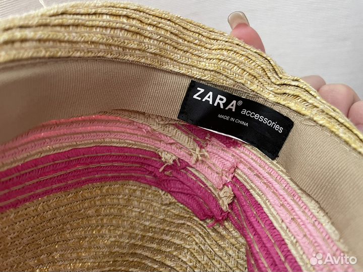 Шляпа соломенная zara kids oysho