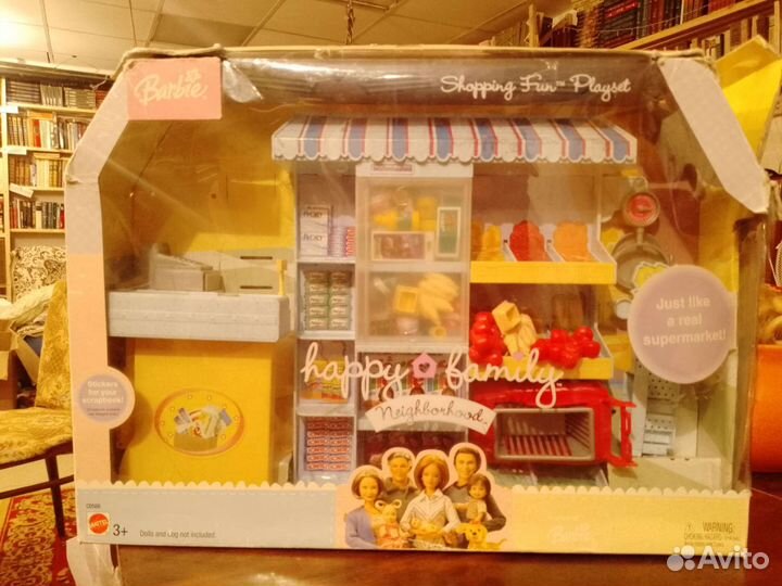 Barbie shopping fun playset