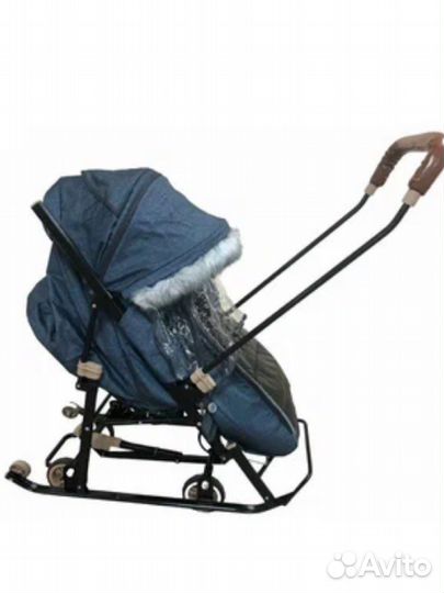 Санки-коляска новые