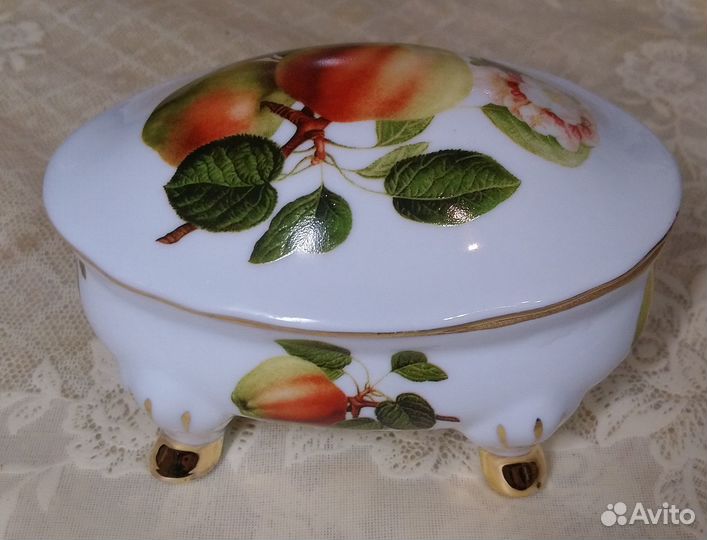 Шкатулка фарфор клеймо