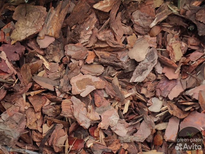 Сосновая мульча