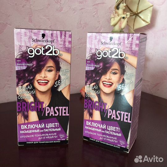 Краска для тонирования got2b (2 упаковки)