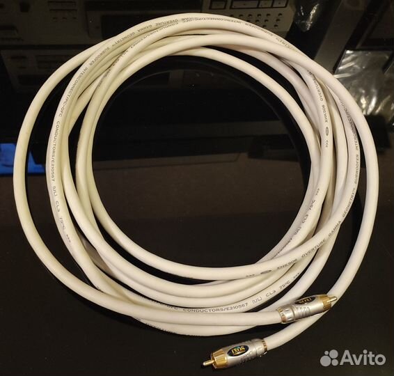 Кабель для Сабвуфера Ixos 5м. Supra 6м. Качество