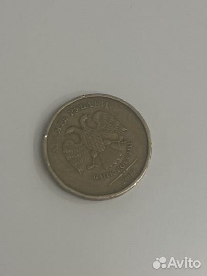 Монета с заводским браком