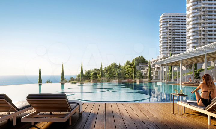 3-к. апартаменты, 77 м², 1/20 эт.