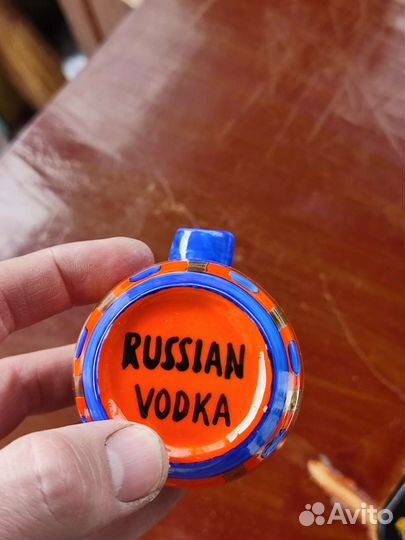 Винтаж: Штоф, бочонок Russian Vodka млвз Дулево