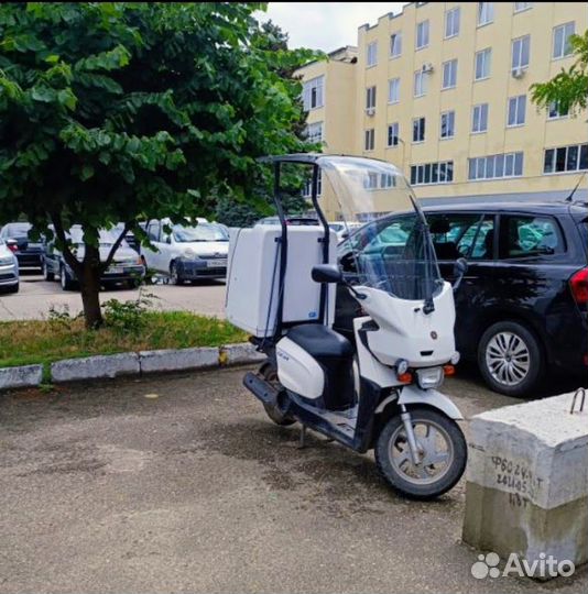 Yamaha Gear 50 4T с крышей