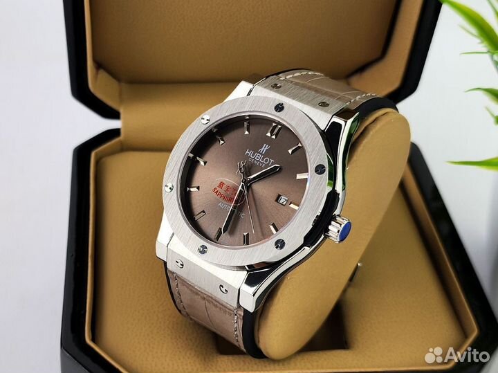 Часы мужские Hublot classic fusion grey