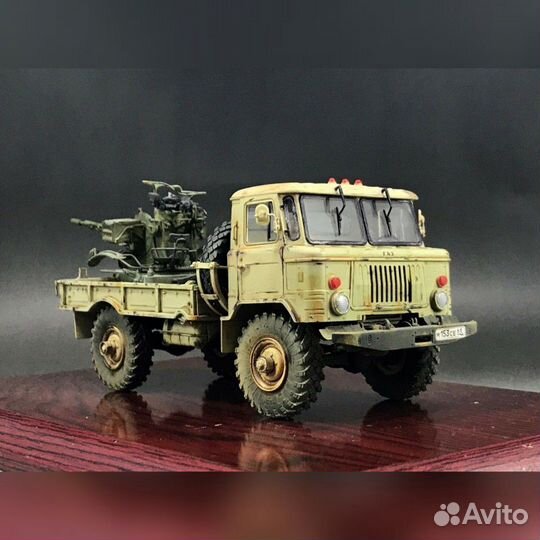 Газ-66 II Рос автомобиль,модель Трумпитера 1017