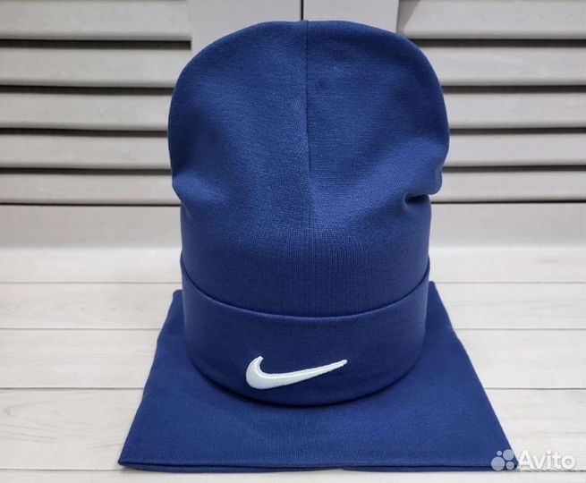 Шапка+снуд Nike весна-осень