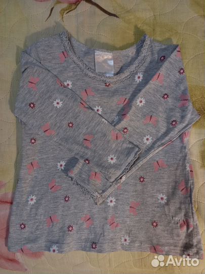 Футболки и лонгсливы для девочки