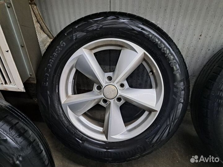 215/60 R16 ContiEcoContact 5 на литых дисках