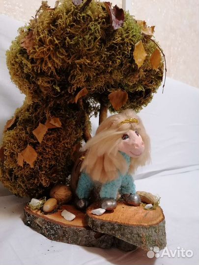 Поделка из природного материала. Осенняя поделка