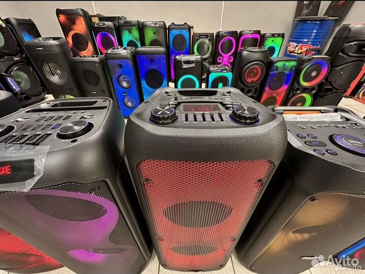 Блютуз колонки напольные