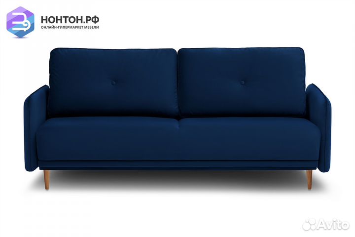 Диван книжка Эстет темно-синий