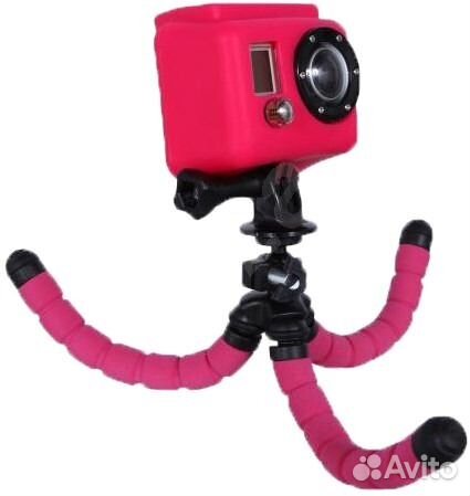 Осьминог на гибких ножках для Gopro и телефона