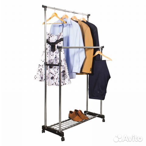 Вешалка напольная двойная