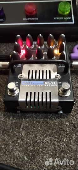Гитарный ламповый предусилитель амт SS-11