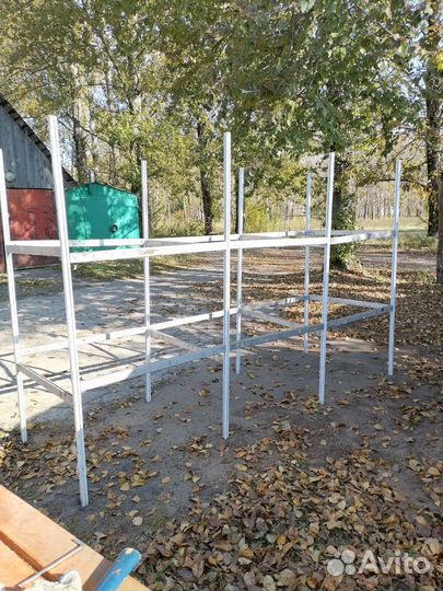 Стеллаж аллюминий разборный